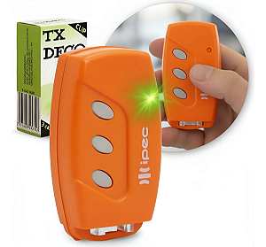 Controle Remoto Portao Laranja  TX DECO IPEC