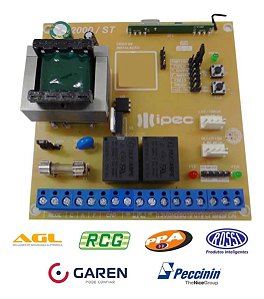 PLACA PORTAO PECCININ P2000 FULL ST IPEC