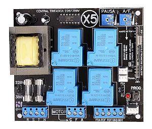 PLACA PORTAO TRIFASICA PADRAO PPA X5 IPEC