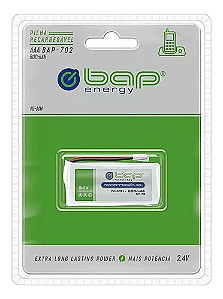 Bateria para Telefone sem Fio AAA Recarregavel 2.4V 600Mah BP70 BAP 702 BAP