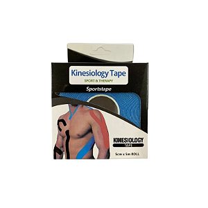 Bandagem Elástica Adesiva Kinesiology Ktape 5cm X 5m Fita Bege