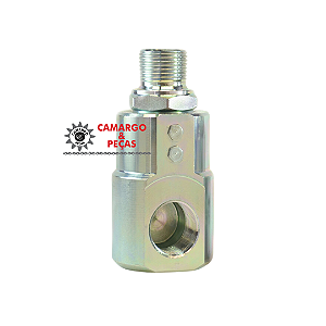 Junta Rotativa 90° Importada 3/4" BSP