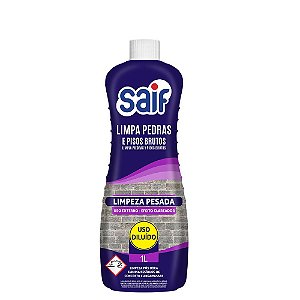 Limpa Pedras e Pisos Brutos Saif 1L