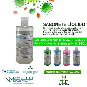 Sabonete Líquido Suave - 500ml Blimm Essence