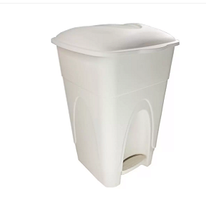 Lixeira 30L Injeplast c/Pedal 45x32cm
