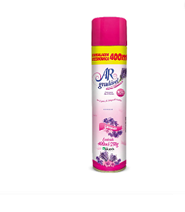Bom Ar Aerossol Agradável 400ml Lavanda