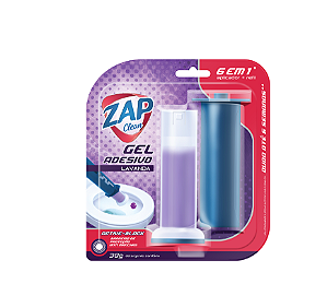 Gel Sanitário Lavanda 6 aplicações Zap Clean