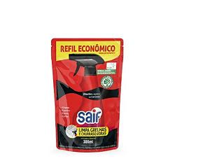 Limpa Grelhas e Churrasqueiras  Sachê 300ml - Saif