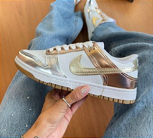 TÊNIS NIKE DUNK LOW METALLIC/ A PRONTA-ENTREGA!
