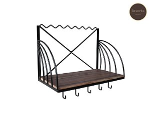 prateleira de condimentos tempero