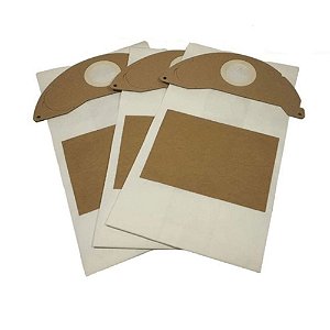 Kit Filtro de Papel para Aspiradores Kärcher NT 20/1, A2104 e A2214 (3 Unidades)