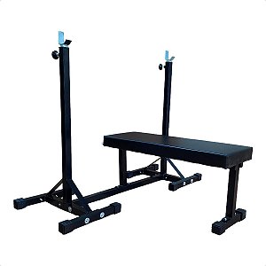Banco Supino Reto Ajustável – Ideal para Musculação e Academia