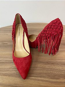Sapato Alexandre Birman Vermelho 40Br