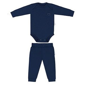 Conjunto Térmico Infantil azul jeans Concuca em até 3x sem juros