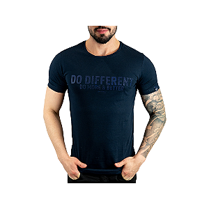 Camiseta VersatiOld Do More & Better Azul Marinho