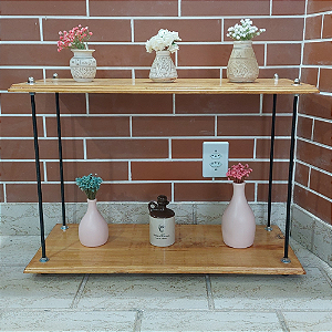 Sapateira de Madeira para Sala