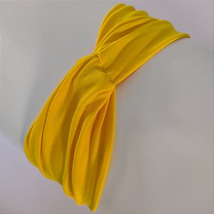 Faixa de Cabelo da Lylas Amarelo