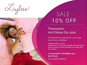 Travesseiro Anti Stress Da Lylas-Rosa Baby Kit 2