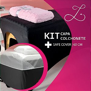 Kit Capa Com Colchonete Embutido da Lylas Acompanha Safe Cover