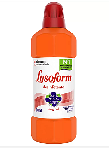 Desinfetante LYSOFORM Bruto Original Frasco 500ml