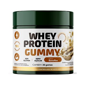 Whey Protein Gummy Banoffee Ekobé 30 Gomas Zero Açúcar