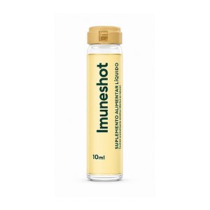 Imuneshot Ekobé Suplemento Imunidade Líquido Vitamina C B12 Zinco Sabor Maçã Verde Flaconetes Prático