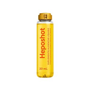 Heposhot Ekobé Glutamina + Vitaminas A, B2, B12 e Colina | Suplemento Alimentar Líquido | Sabor Abacaxi