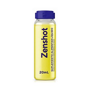Zenshot Ekobé 20mL | Triptofano + Magnésio + Melatonina | Relaxamento e Sono | Sabor Maracujá