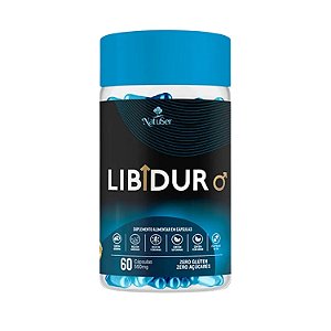 Suplemento Masculino Libidur NatuSer Zinco Magnésio 60 Cápsulas