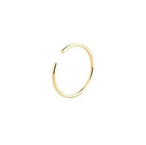 Piercing Hélix Tragus Daith Ouro Meia Argola Cravejadas Zircônia Ouro 18k -  Virtuale Shopping