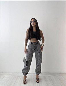 Calca cargo jogger