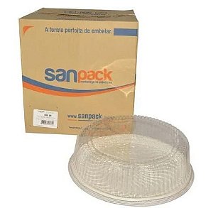 EMBALAGEM DE TORTA 80 GRANDE BRANCA CX C/ 30 UNIDADES