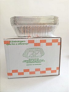 MARMITINHA ALUMÍNIO 500 ML 100 UND