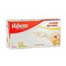 LUVA VINIL COM PÓ VABENE G 100 UND