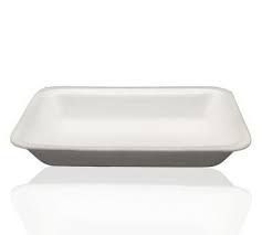 BANDEJA ISOPOR B2 FUNDA BRANCA 100 UNIDADES (B30)