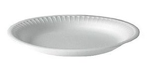 PRATO ISOPOR 21 CM ULTRA 100 UND