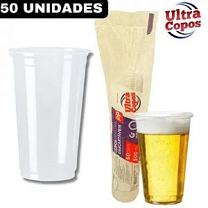 COPO PP LISO CHOPP 330 ML ULTRA CX20X50 UND