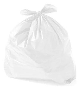 SACO PARA LIXO 100 LITROS TRANSPARENTE C/ 100 UND