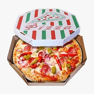 CAIXA PIZZA BRANCA 45 CM N.CAIXA