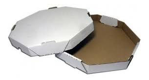 Caixa Pizza Branca 45 cm N.Caixa