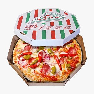 CAIXA PIZZA BRANCA 40 CM N.CAIXA