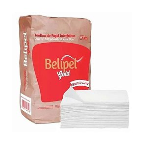 TOALHA INTERFOLHA BELIPEL GOLD 1000 FOLHAS