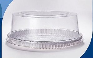 PF32 MP - EMBALAGEM DE TORTA MÉDIA PREMIUM BRANCA PACKFORM C/50 UND