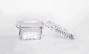 EMBALAGEM RETANGULAR ARTICULADA PET 88 CX C/200 UND