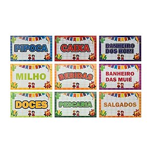 PLACAS FESTA JUNINA