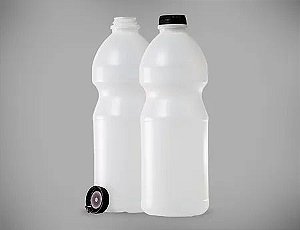 GARRAFA CILINDRICA 1000ML COM 50 UND