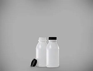 GARRAFA CILINDRICA 200ML COM 100 UND