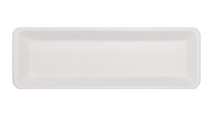 BANDEJA ISOPOR F02 BRANCA ULTRA 100 UNIDADES ROCAMBOLE