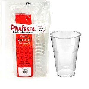 COPO SUPREMO 300 ML PRAFESTA C/40 UND