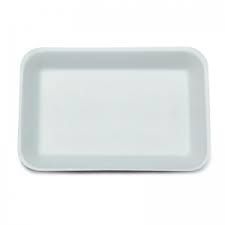 BANDEJA ISOPOR E35 FUNDA BRANCA ULTRA 50 UNIDADES 30,5X23,5X4,5 CM